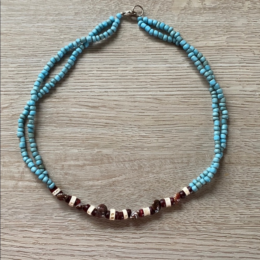 Real seashells choker necklace 🌊